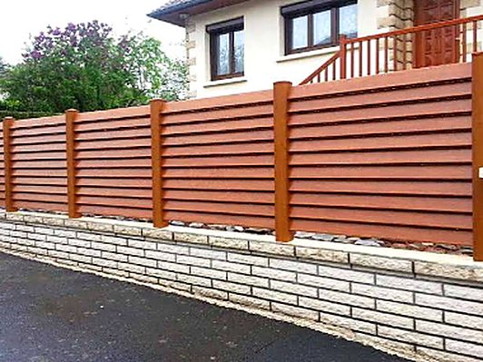 Clôture Aluminium — réalisation Lunel-Viel